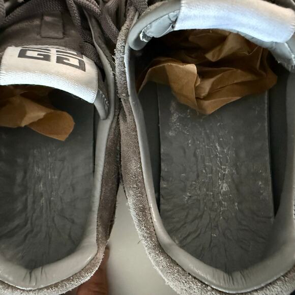 Givenchy low SUEDE running sneaker grey gray RUNNER calf leather ITALY 42 US 9.5 main image 12